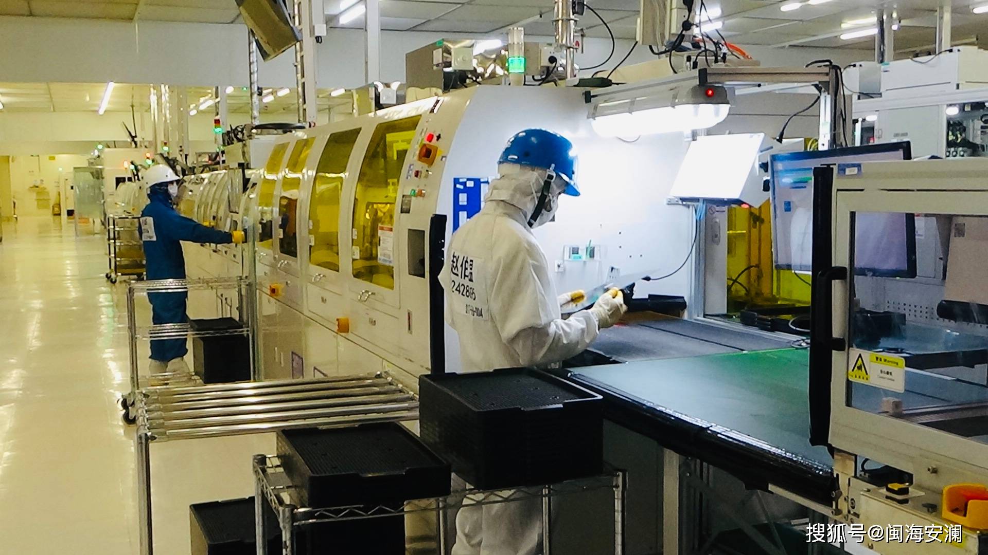 探访友达光电(厦门)5g工厂:生产效率4年提升66%